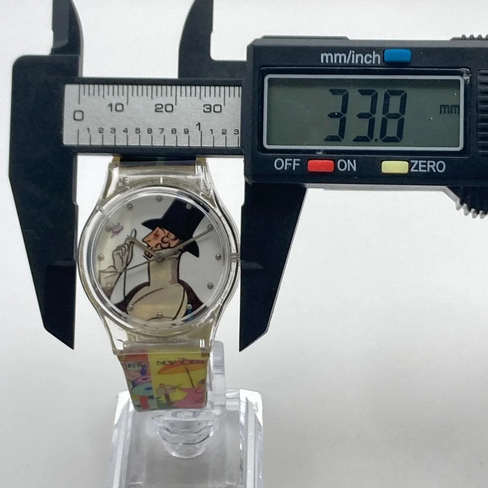 New Yorker Magazine Watch Eustace Tilley Unisex 34mm KJK New York New Battery 9